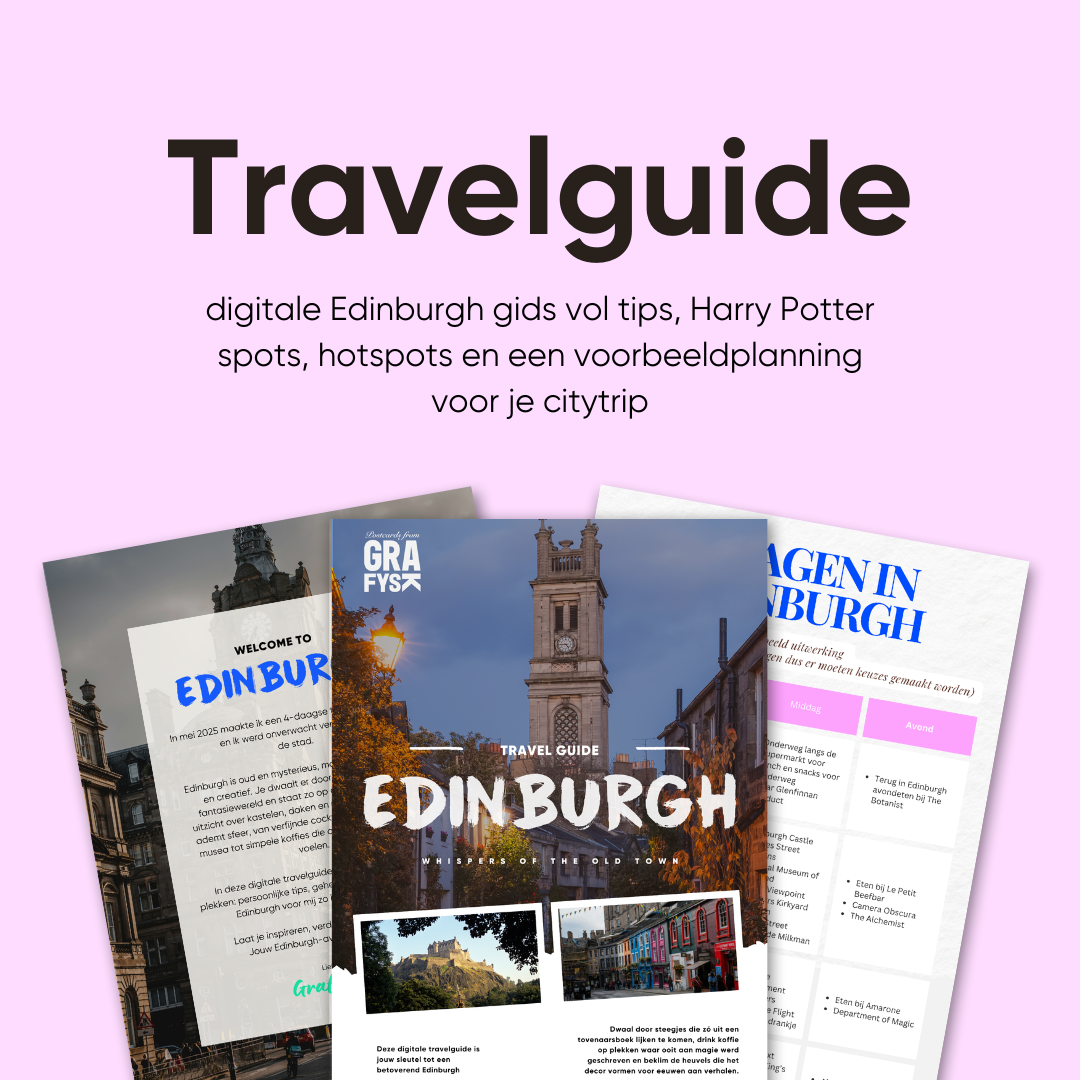 Edinburgh Travelguide – Citytrip tips, routes & hotspots (foto 1)