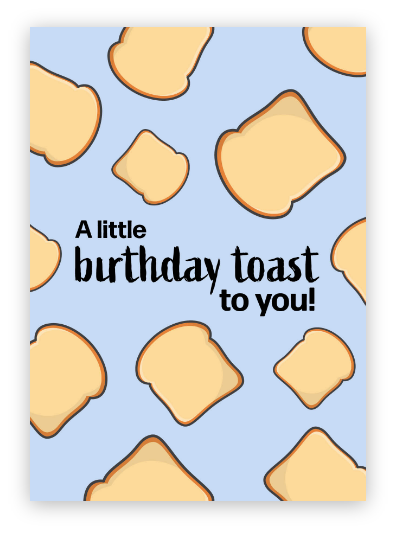Birthday toast